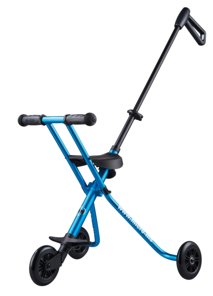 Open Box - MICRO Trike Deluxe - Push Tricycle - Blue - Demo Unit