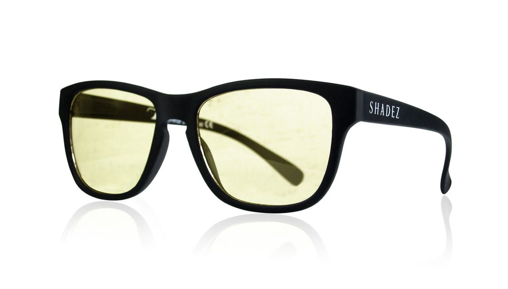 SHADEZ Night Driving Anti-Glare Glasses - Black