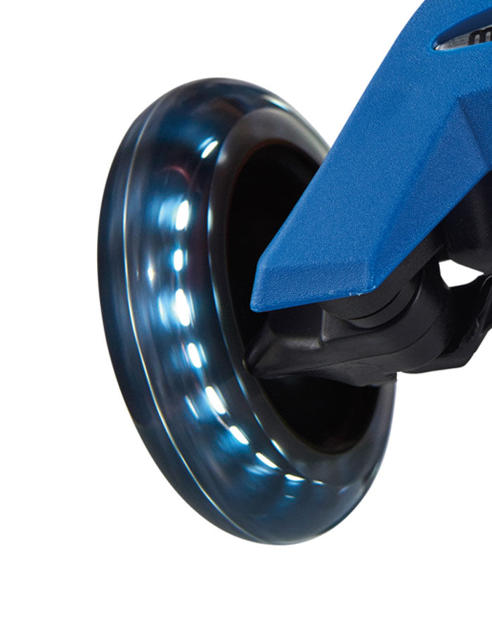 MICRO Wheel 120mm Black LED (Maxi) (Set of two)