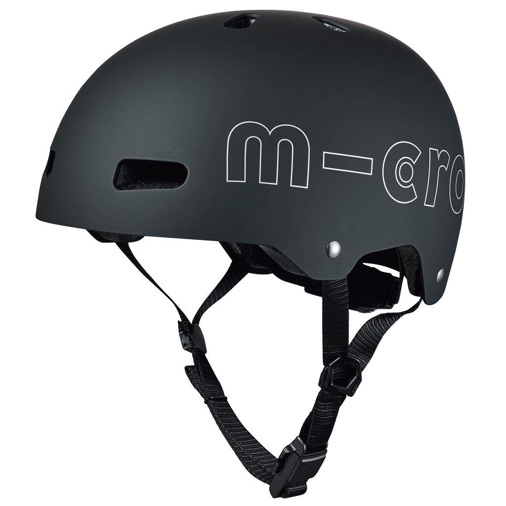 MICRO Helmet ABS2 - Black Matt - Sizes: M / L