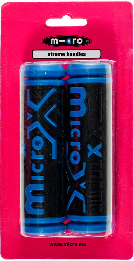 Micro MX Grips Rubber XT Blue/Black